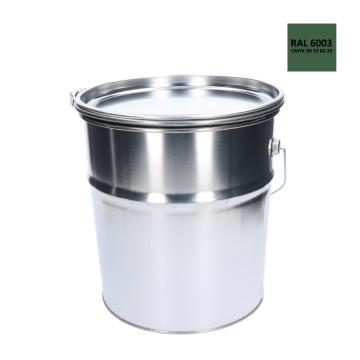 Barva antikorozní polomatná na zinek 10 kg olivovo-zelená
