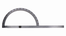 Uhlomer oblúkový KINEX, NEREZ, 0-180°, 250x400 mm