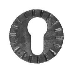 Štítek k zámkové vložce, zdobený, ø 50 mm, tloušťka 4 mm