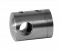 Držák tyče ø 10mm, plochý (30x22mm), broušená nerez K320 / AISI304