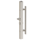 Nerezové 45° madlo a klika levá, 1000mm AISI304