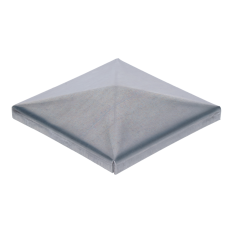 Stříška na sloupek pozinkovaná 120x120x1,5 mm