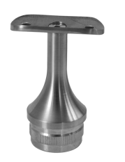 Držák madla pevný na trubku ø 42,4 mm (69x64 mm), broušená nerez K320 /AISI304