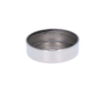 Kryt (ø45/12 mm) na trubku ø12 mm (otvor ø12,5 mm), leštěná nerez / AISI304