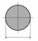 Tyč kruhová valcovaná plná 10mm, bez povrchovej upravy S235, hladká L=1000mm, cena za 1ks(1m) - Délka: 1m