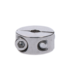 Úchyt pro nerezové lanko ø5 mm, broušená nerez K320 / AISI304