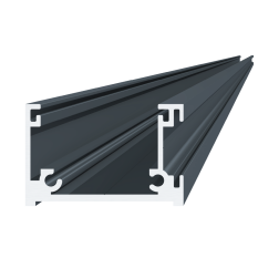 Montážní profil 62x40mm, struktura RAL7016, L-6000mm