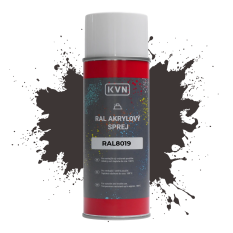 Barva ve spreji - RAL 8019, 400 ml