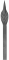 Tyč s kovanou špicí typu K9