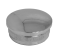 Ukončení - zátka na trubku ø 42.4mm, leštěná nerez / AISI304
