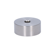 Přechod na vymezení vzdálenosti, ø 50mm /ø 10mm /L: 20mm, broušená nerez K320 /AISI304, bal: 1ks