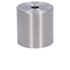 Přechod na vymezení vzdálenosti, ø 50mm /ø 10mm /L: 50mm, broušená nerez K320 /AISI304, bal: 1ks
