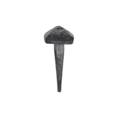 Ozdobný kovaný čtvercový hřebík, hlavička 13x13x8 mm, hrot 4x4x30 mm, bez povrchové úpravy