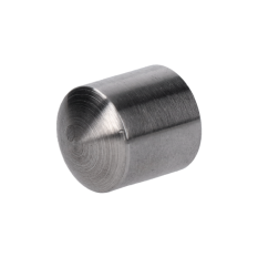 Ukončení na trubku ø10 mm, broušená nerez K320 / AISI304