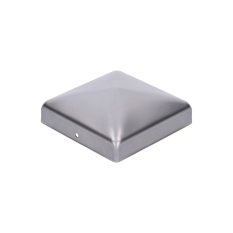 Stříška lisovaná plechová 50 x 50 x 1 mm, černý plech bez povrchové úpravy