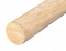Drevený profil guľatý (ø 42mm /L:2500mm), materiál: dub, brúsený povrch bez náteru, balenie: PVC fólia