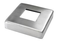 Kryt desky 96 x 96 mm, broušená nerez AISI 304