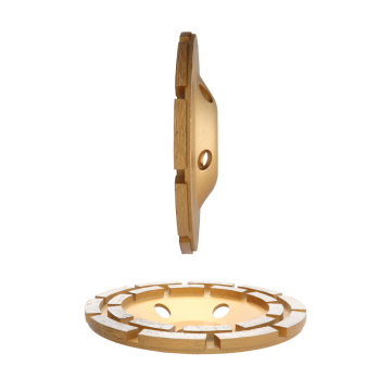 Brusný diamantový kotouč 125x22mm, bez závitu, dvouřadý