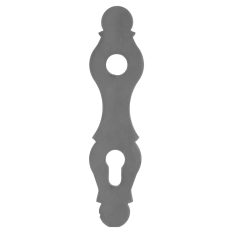 Štítek kovaný H 210 x L 52 mm, rozteč děr 90 mm