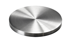 Ukončení-krytka (ø 42.4mm / H: 4mm), broušená nerez K320 / AISI304