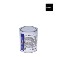 Barva antikorozní na zinek - černá polomatná 1 kg