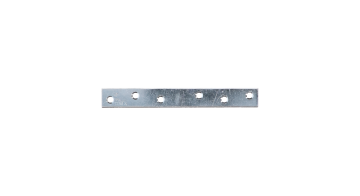 Plochá spojka 156x19mm, 2,0mm pozink, počet děr o průměru 4,5mm-4ks