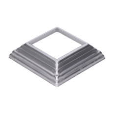Krytka, 100 x 100 x 29mm, otvor 60 x 60 mm, plechová