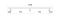 Madlo 1750mm (set:3ks úchyt, madlo 40x40mm s ukončením), brúsená nerez K320 /AISI304