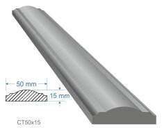 Madlo 50 x 15 x 3000 mm