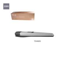 TOONA - pohon pro křídlovou bránu do 3 m / křídla, 1x TO4005 (230 V, 340 W, 1800 N), samosvorný, koncový spínač při otevírání