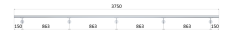 Madlo ø 42.4mm, L-3750mm, broušená nerez AISI304