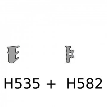 H582A-G - Těsnění pro profil