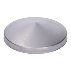 Stříška na sloupek-kulatá 100 mm, hr. 1,5 mm