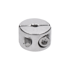Úchyt pro nerezové lanko ø3 mm, broušená nerez K320 / AISI304