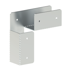 Spojka na hranol 80 x 80 mm, pozinkovaná ocel