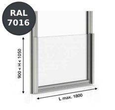 PROFIL - NPF-1050-SET-RAL7016 16,76mm