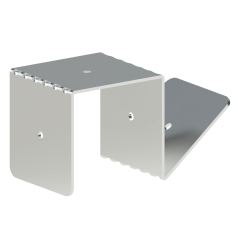 Spojka na hranol 80x80mm, pozinkovaná ocel