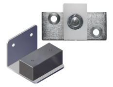 Otočný čap s nylonovým blokom na posuv teleskopického krídla dverí pre automatické dvere LEVANTE