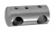 Držák tyčí ø 12/12 mm přechodný-otočný (45x22 mm), broušená nerez K320 / AISI304