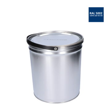 Barva antikorozní polomatná na zinek 5kg ultramarínová-modrá