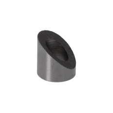 Podložka na trubku ø42,4 mm, úhel 40° (ø13x2,75 mm, otvor ø7,5 mm), broušená nerez K320 /AISI304