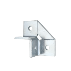 Montážní úhelník - 2x2 otvory pro profil 41x21 a 41x41