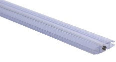 Plastová magnetická těsnění, 180°, L = 2200 mm