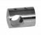 Držák tyče ø 14mm, plochý (30x22mm), broušená nerez K320 / AISI304