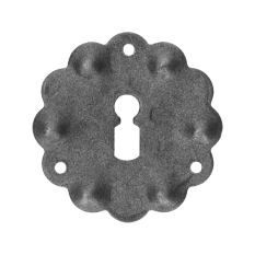 Štít ke klíči ozdobný ø 65mm, tloušťka 2mm, otvor pro dozický klíč