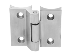 Závěs na brány, trubka ø42.4mm, L-70mm, broušená AISI304