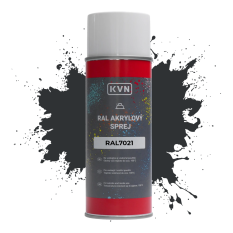 Barva ve spreji - RAL 7021, 400 ml