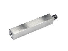 Čep 12 x 12 mm, L = 68 mm, broušená nerez AISI 304
