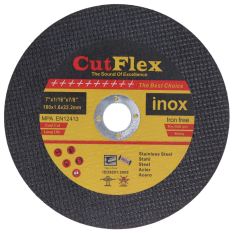 Řezný kotouč na ocel a nerez, 180x1,6x22,2 mm