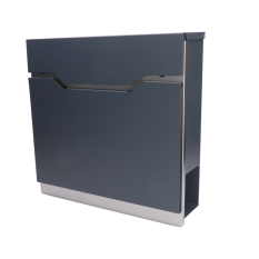 Poštovní schránka, kombinace nerez a pozinkovaného plechu